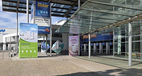 Виставка Intersolar у Messe München